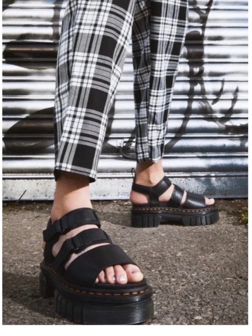 Dr martens  Ricki 3 strap sandals chunky